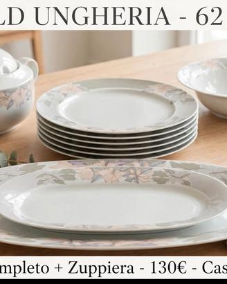 Servizio piatti Alföld Porcelan Ungheria.