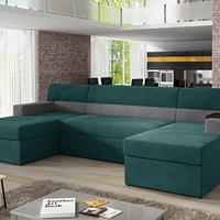 DIVANO LETTO ANGOLARE CON 2 BOX...! EXCELLENT!