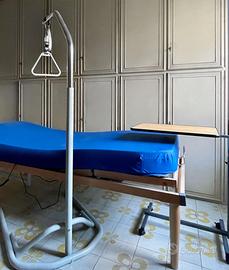 Letto elettrico ortopedico con accessori