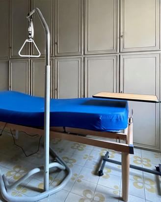 Letto elettrico ortopedico con accessori