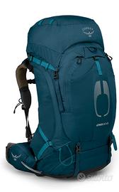 Osprey x Atmos AG 65 blu zaino nuovo 