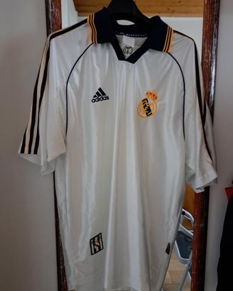 Maglietta da calcio originale del Real Madrid 1998