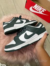 scarpe nike dunk verdi originali