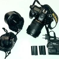 KIT: Nikon D7100 (17k SCATTI) + 3 obiettivi