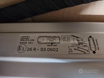 BARRE PORTAPACCHI NUOVO AUDI Q3 DAL 2019 IN POI