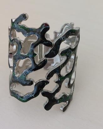 Bracciale in metallo argentato Desigual