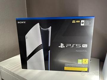 PlayStation 5 Pro con 2 controller