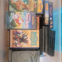 video cassette e dvd Walt Disney 