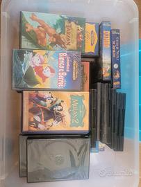 video cassette e dvd Walt Disney 