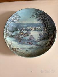 Piatto decorativo winter