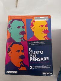 Libro si filosofia “il gusto del pensare 3”
