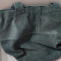 Borsa Vera Pelle Camomilla verde