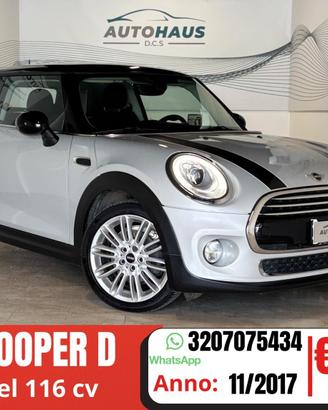 Mini Cooper D 1.5 Diesel 116 cv