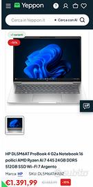 Notebook nuovo Ryzen Al 7 445 24GB DDR5 512GB SSD