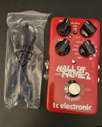 Pedale Hall Of Fame 2 Reverb (+tuner pedal gratis)