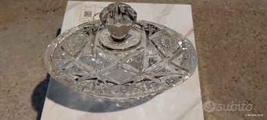 porta caramelle in cristallo di boemia 