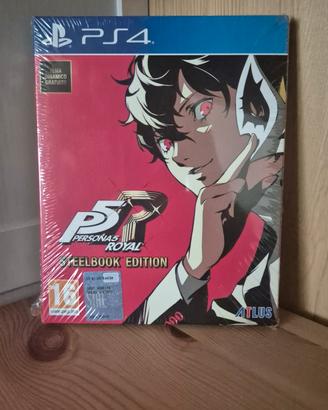 Persona 5 Royal Steelbook Edition PS4 Nuovo