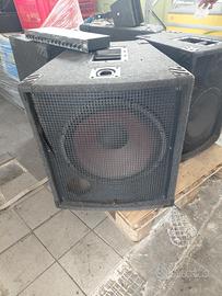casse passive e 2 casse attive proel 