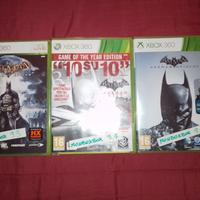 Saga Batman per Xbox 360 come nuovi