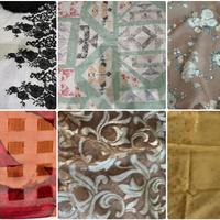 Scampoli stoffa e tessuti