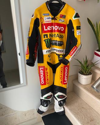 Tuta moto  intera in pelle di canguro