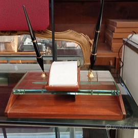 Set da scrivania con stiloforo Omas vintage