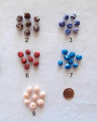 1000 Simpatiche perline in Cernit