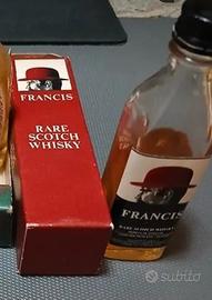 FRANCIS RARE Scotch Whisky  mignon e SCATOLO