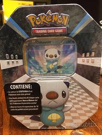 Oshawott tin box Pokemon Nero e Bianco