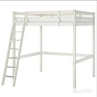 Letto Ikea a soppalco 