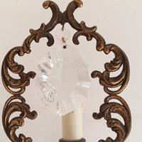 coppia di applique vintage 