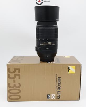 Nikon AF-S DX 55-300 f4.5-5.6 G ED VR Usato