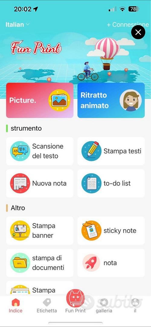 Stampante per Cellulare - Tutto per i bambini In vendita a Bergamo