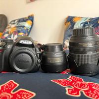 Reflex Digitale Nikon D3100 + accessori