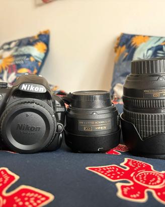 Reflex Digitale Nikon D3100 + accessori