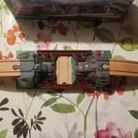 Brio trenini in legno  ponte che si apre