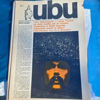 UBU RIVISTA anni 70