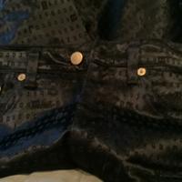 Jeans Pantaloni neri ROCCO BAROCCO Originali 100%