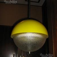 Lampadario sferico VINTAGE degli anni 60