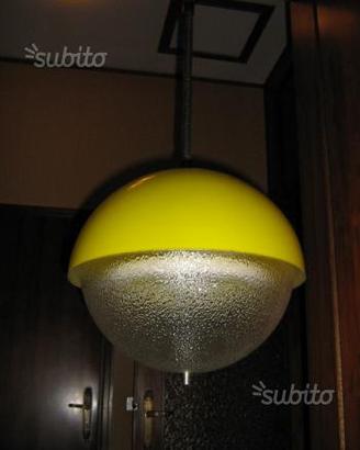 Lampadario sferico VINTAGE degli anni 60