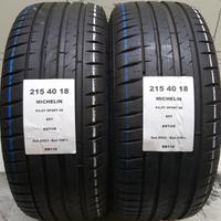 2 GOMME 215 40 18 MICHELIN RB110
