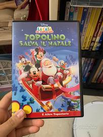 Dvd cartone topolino salva il natale