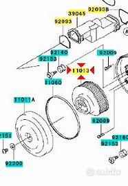 Filtro aria Kawasaki VN Classic 1500 110131305