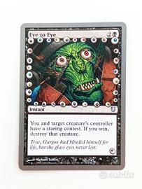1x "Eye to eye" vintage uncommon #54 Unhinged MTG 