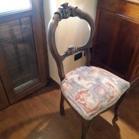 sedia in legno