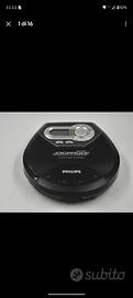 Lettore CD Jogproof Philips Usato Funzionante Nero