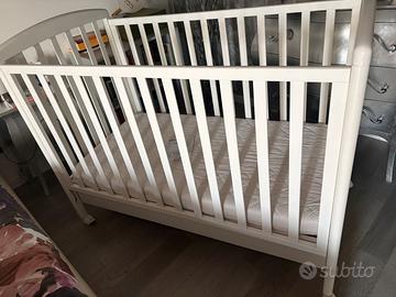 Lettino Pali modello Alice +materasso