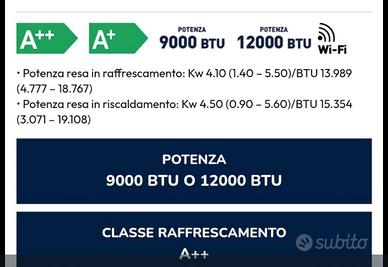 Condizionatore dualsplit