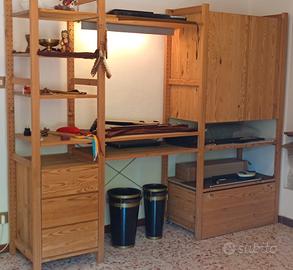 cameretta Ikea componibile.