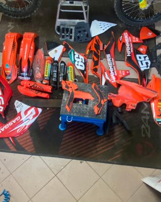 Plastiche ktm gas/gas 2021